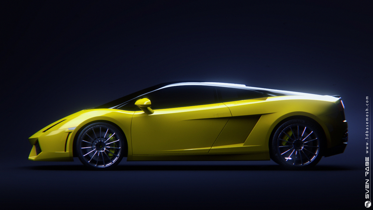 Lamborghini Gallardo | Softimage, Arnold - Work in progress 2012